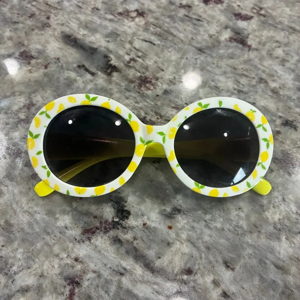 Gymboree Lemon Print Sunglasses – Kids (6+) – Summer Cute